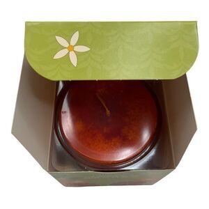 Stella Mare  Italian Orange Soy Candle New In Box Glass Holder